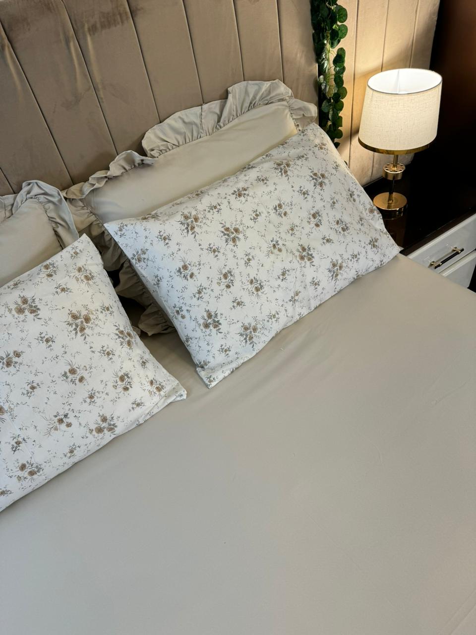 Floral Royal Beige Set